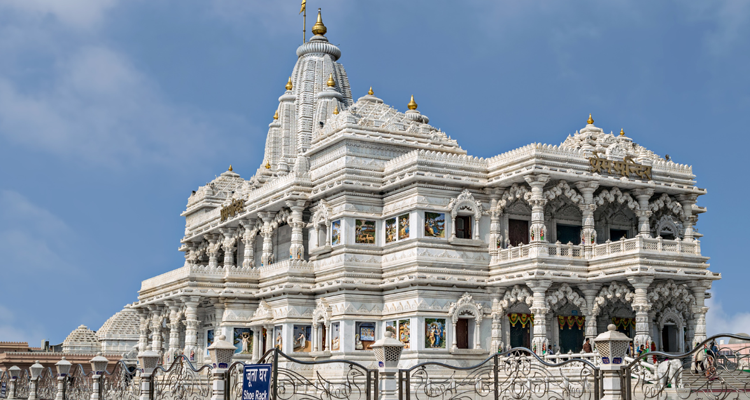 Explore Krishna’s birthplace and experience his playful legends, vibrant temples, and Holi festival.