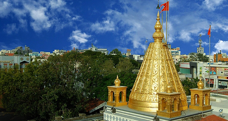 Experience peace and divine blessings during your visit to Shri Temple Kumbam in Shirdi.