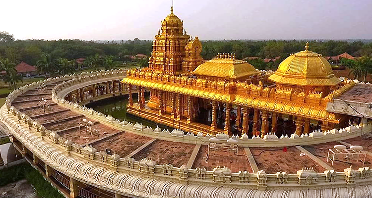 Explore Sripuram Golden Temple in Vellore, renowned for its stunning gold-plated architecture.