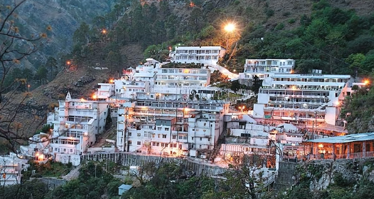 Experience faith and devotion at Vaishno Devi Temple, nestled in the Trikuta Mountains.