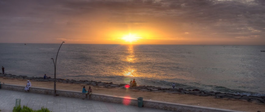 Kanyakumari Sunset Beach