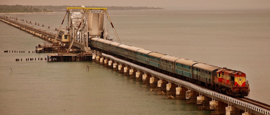 Rameshwaram Railway Track