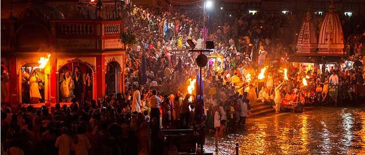 Night Ganga Aarti